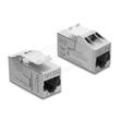 Delock Modul Keystone, spojka ze zásuvky RJ45 na zásuvku RJ45, Cat.6A stíněná