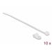 Delock Montážní sverka 4,8 mm s kabelovou upínkou D 150 x Š 2,5 mm bílá