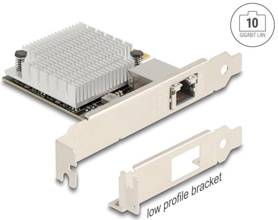 Delock PCI Express x4 Karta 1 x RJ45 10 Gigabit LAN AQC107S