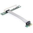 Delock Riser card PCI Express x1 > PCI 32Bit 5 V s flexibilním kabelem 13 cm zasunutí vlevo