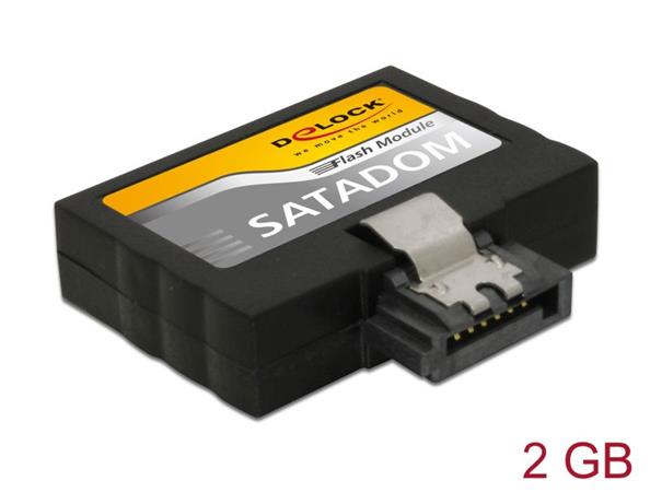 Delock SATA DOM 3 Gb/s Flash Modul 2 GB Vertical / Low Profile