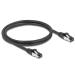 Delock Síťový kabel RJ45 Cat.8.1 S/FTP, délky 1 m, černá