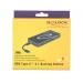 Delock USB Typ-C™ 3.1 Dokovací Stanice HDMI + DP + VGA 1080p, USB Hub a funkce USB PD