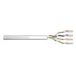 Digitus ASSNET250 CAT 6 U-UTP instalační kabel, drát, délka 305 m, Papírový box, AWG 23/1, PVC barva šedá