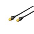 Digitus CAT 6A S-FTP patch cable, Cu, LSZH AWG 26/7, length 5 m, color black