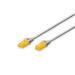 Digitus CAT 6A U-UTP patch cable, Cu, LSZH, AWG 26/7, length 5 m, color grey