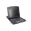 Digitus Modular console with 17" TFT (43,2cm), 16-port KVM & Touchpad, french keyboard