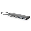 Digitus USB-C dokovací stanice, 8 portů: 1x HDMI, 5x USB 3.2 Gen 1, 1x RJ45, 1x PD