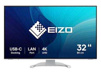 EIZO 31,5" EV3240X-WT, IPS, 3840 x 2160 (4K UHD), 350 cd/m2, 2000:1, 5ms, USB-C,