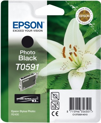 EPSON cartridge T0591 black (lilie)