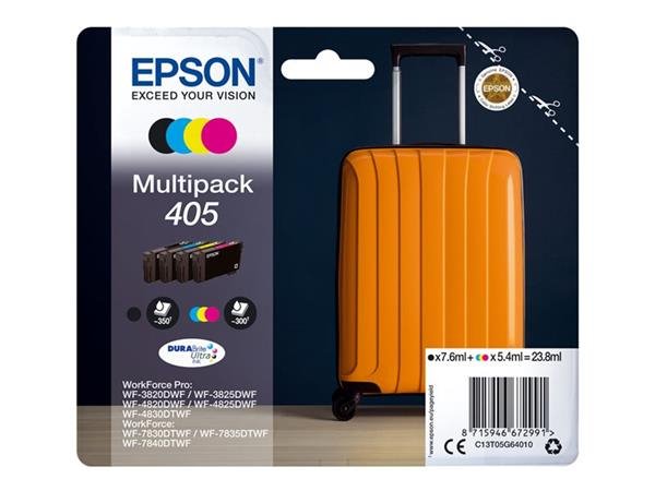 EPSON cartridge T05G6 (black/cyan/magenta/yellow) multipack (kufr) - poškozený blistr