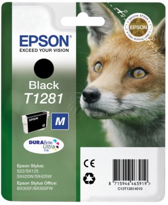 EPSON cartridge T1281 black (liška)