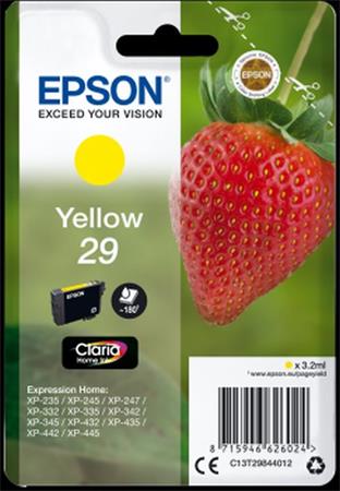 EPSON cartridge T2984 yellow (jahoda)