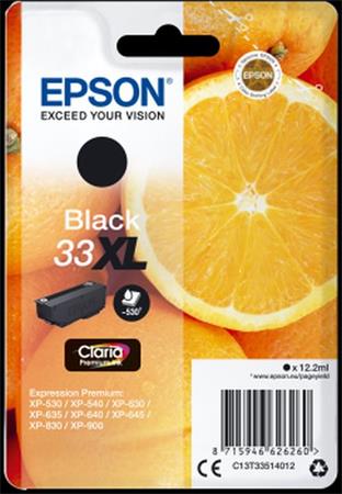 EPSON cartridge T3351black XL (pomeranč)