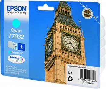 EPSON cartridge T7032 cyan (big ben)