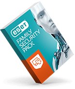 ESET Family Security Pack 7 zariadení + update na 1 rok - elektronická licencia
