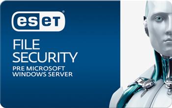 ESET File Security for Windows File Server 3 servre + 1 ročný update EDU
