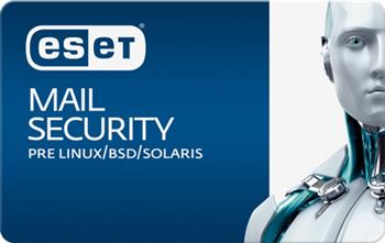 ESET Mail Security pre Linux/BSD 5 - 10 mbx + 1 ročný update