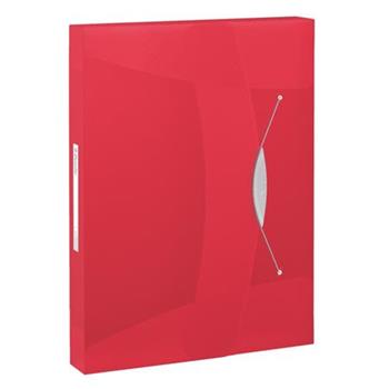 Esselte box na dokumenty VIVIDA, 40 mm, červená