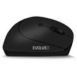EVOLVEO LadyErgo, tichá vertikální ergonomická myš, 2.4GHz, černá