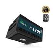 EVOLVEO P1200 zdroj 1200W, 80+ PLATINUM, ATX 3.1, aPFC, 140 mm ventilátor, 3 roky záruka, černý