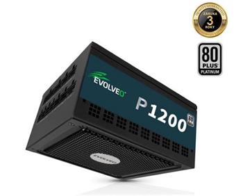 EVOLVEO G1000 PCIe 5.0, zdroj 1000W, ATX 3.0, 80+ GOLD, 90% účinnost, aPFC, 140m