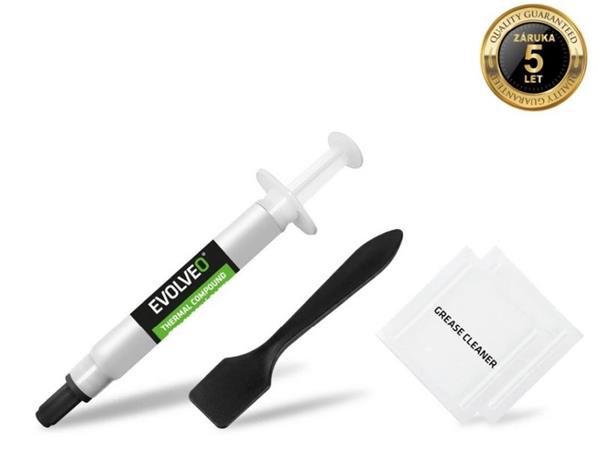 EVOLVEO Ptero TC3, teplovodivá pasta, 17,3W/mK, záruka 5 let, 2 g