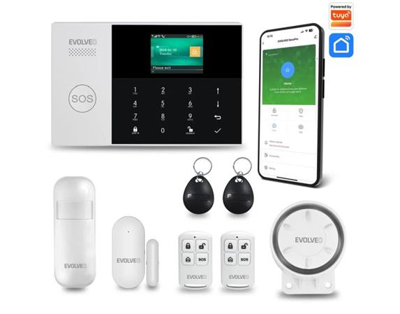 EVOLVEO SecuPro2, chytrý bezdrátový GSM&Wi-Fi zabezpečovací systém