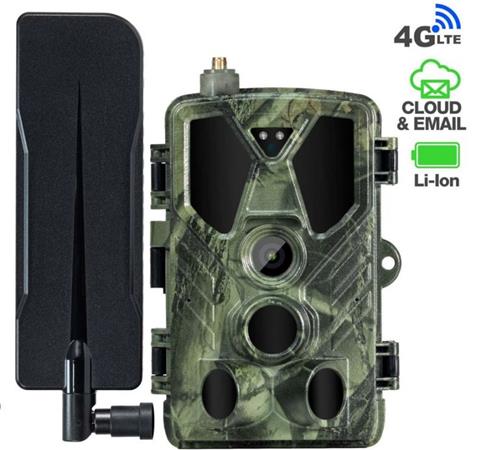 EVOLVEO StrongVision LTE POWER – 4G fotopast s Cloud/Email přenosem a výměnnými 21700 bateriemi