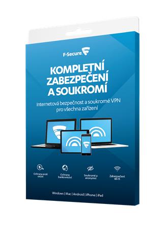 F-Secure Total Security (2 roky, 5 zařízení) - CZ elektronicky