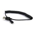 GEMBIRD CABLEXPERT Kabel USB A Male/Lightning Male, 1,5m, černý, kroucený