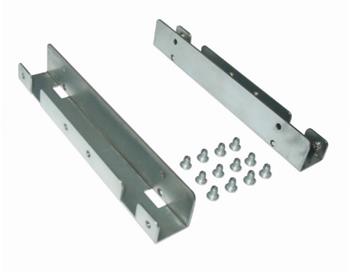 Gembird kovový montážní rámeček pro 2× 2,5" HDD/SSD do 3,5" pozice
