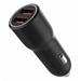 GEMBIRD rychlonabíječka do auta, 2 porty USB, QC3.0, 36W, černá – novinka