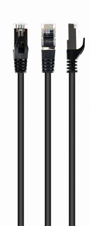 GEMBIRD S/FTP Cat. 6A LSZH patch cord černý 3m