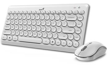 GENIUS LuxeMate Q8000, Set klávesnice a myši, bezdrátový, CZ+SK layout, 2,4GHz,