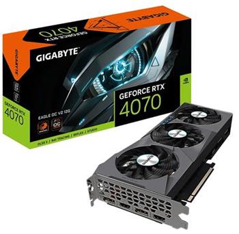 GIGABYTE VGA NVIDIA GeForce RTX 4070 EAGLE V2 OC 12G, 12G GDDR6X, 2xDP, 2xHDMI