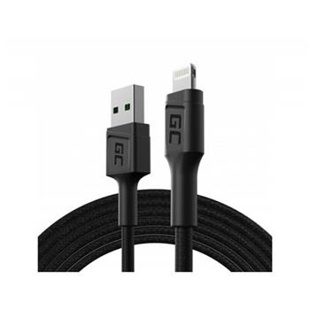 Green Cell Cable GC PowerStream USB-A - Lightning 200cm Quick charge Apple 2.4A