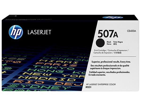 HP 507Y - černý Contract Toner, CE400YH (MPS)