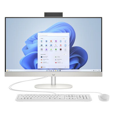 HP AIO 27-cr1006nc/27'' IPS FHD AG/Intel Ultra 5-125U/16GB/1TB SSD/Intel UHD/5xUSB/1xHDMI/RJ45/WIN 11 Home/White