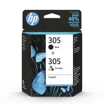 HP Ink Cartridge 305/Black/Tri-color/120/100 stran/2-Pack