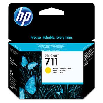 HP Ink Cartridge 711/Yellow/29 ml