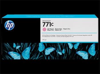 HP Ink Cartridge 771C/Light Magenta/775 ml