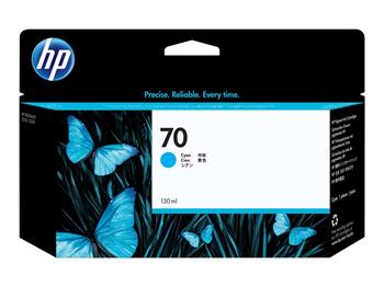 HP Ink Cartridge No. 70/Cyan/130ml