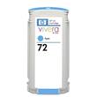 HP Ink Cartridge No. 72/Cyan/130ml