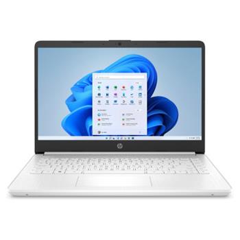 HP NTB 14s-dq0030nc/Celeron N4120/4GB/128GB SSDS/Intel UHD 600/14" HD SVA AG/ac/BT4.2/2y/Win 11 Home S/Snowflake white