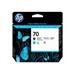 HP Printhead 70/Matte Black and Cyan