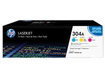 HP toner 304A/CMY/3x2800 stran/3-pack