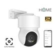 iGET HOME Camera CS8 White - bezdrátová venkovní 2K kamera, Auto tracking, krytí IP65, zvuk