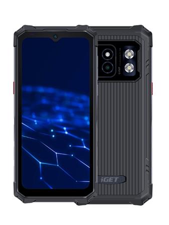 iGET T2 Black - odolný 6,6"/1612x720/Octa-core/8GB/256GB/GPS+Glonass+Beidou/WiFi+BT 5.0/16 MPx+64 MPx/USB-C/Android 16