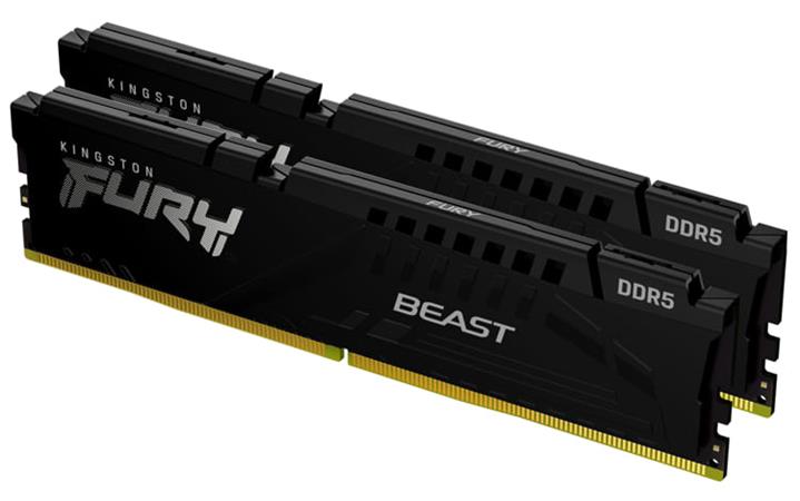 KINGSTON 128GB 5600MT/s DDR5 CL36 DIMM (Kit of 2) FURY Beast RGB